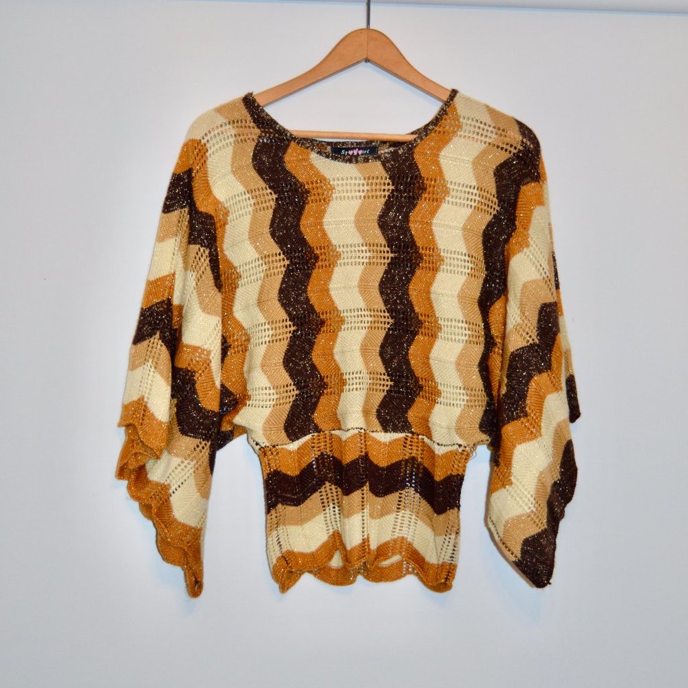 Vintage Boho Knit Top